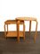 Plywood Brunabo Nesting Table and Trolley from Ikea, Set of 3 1