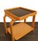 Plywood Brunabo Nesting Table and Trolley from Ikea, Set of 3 3
