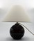 Art Deco Opalin Glass Ball Lamp, 1930s 8