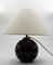 Lampada sferica Art Déco in vetro opalino, anni '30, Immagine 8
