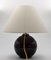 Art Deco Opalin Glass Ball Lamp, 1930s 7