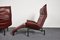 Mid-Century Veranda Leather Lounge Chair by Vico Magistretti for Cassina, 1980s, Image 11