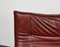 Mid-Century Veranda Leather Lounge Chair by Vico Magistretti for Cassina, 1980s 7