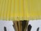 Vintage Wandlampe aus Messing, 1950er 17
