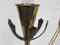 Vintage Wandlampe aus Messing, 1950er 24