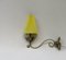 Vintage Wandlampe aus Messing, 1950er 2