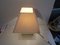 Lampe de Bureau Cube en Époxy Couleur Ivoire de Bicchielli Italy 4