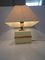 Ivory Colored Epoxy Cube Table Lamp from Bicchielli Italy, Image 8