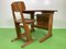 Schultisch und Stuhl von Casala, 1960er 1