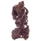 Republic Period Chinese Carved Wood Statue of a Fisherman, 1900s 1