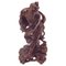 Republic Period Chinese Carved Wood Statue of a Fisherman, 1900s, Image 1
