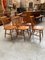 Bistro Chairs in Wood, Set of 6 2