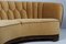 Danish Cabinetmaker Velvet Banana Sofa, 1940s 5