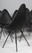 Black Aniline Leather Model 3110 Dining Chairs by Arne Jacobsen for Fritz Hansen 7