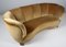 Danish Cabinetmaker Velvet Banana Sofa, 1940s, Image 2