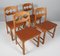 Dining Chairs by Henning Kjærnulf, Set of 4 2