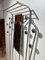 Art Deco Coat Rack & Mirror in Tubular Aluminum, France, 1930 8