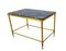 Mid-Century Marble and Gilt Brass Coffee Table from Maison Jansen, France 3