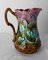 Art Nouveau Barbotine Pitcher from Manufacture d'Onnaing, 1900s 2