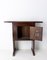 Small Mid-Century French Elm Console or Bedside Table 5