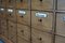 German Pine Apothecary Cabinet with Enamel Shields, 1930s 15