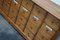 German Pine Apothecary Cabinet with Enamel Shields, 1930s 17