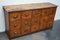 French Pine Apothecary Workshop Sideboard, 1950s 14