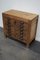 French Pine Rustic Apothecary Workshop Cabinet, 1950s 12