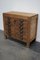 French Pine Rustic Apothecary Workshop Cabinet, 1950s 9
