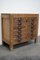 French Pine Rustic Apothecary Workshop Cabinet, 1950s 5