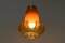 Lampe à Suspension Mid-Century en Verre, 1960s 11
