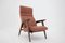Danish Oak Highback Chair, 1960s 2