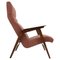 Danish Oak Highback Chair, 1960s 1