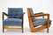 Czechoslovakian Cubist Armchairs, 1930s, Set of 2, Image 2