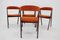 Denmark Teak Compass Dining Chairs by Kai Kristiansen, 1960s, Set of 4 6