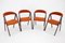 Denmark Teak Compass Dining Chairs by Kai Kristiansen, 1960s, Set of 4, Image 3