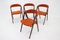 Denmark Teak Compass Dining Chairs by Kai Kristiansen, 1960s, Set of 4 7