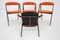 Denmark Teak Compass Dining Chairs by Kai Kristiansen, 1960s, Set of 4, Image 8