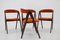 Denmark Teak Compass Dining Chairs by Kai Kristiansen, 1960s, Set of 4, Image 4