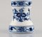 Hand Painted Blue Porcelain Pepper Mill, 1900s 5