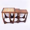 Nest of Three Couchtische aus Teak & Afrormosia, 1960er, 3er Set 4