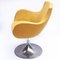 Mid-Century Italian Yellow Swivel Chair, 1960s 4