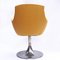 Mid-Century Italian Yellow Swivel Chair, 1960s 8
