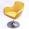 Mid-Century Italian Yellow Swivel Chair, 1960s 6