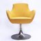 Mid-Century Italian Yellow Swivel Chair, 1960s 1