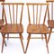 Vintage Beech and Elm 391 Stick Back Chairs from Ercol, 1960s, Set of 4 6