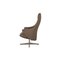 Beige Leather Züco Armchair with Footstool from 4+ Relax AA08 8