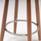 Leather and Walnut Ch56 Bar Stools by Hans J Wegner for Carl Hansen, Set of 5 9