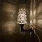 Lead Crystal Wall Light with Brass Frame by OTHR, France, 1970s, Image 16