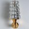 Lead Crystal Wall Light with Brass Frame by OTHR, France, 1970s, Image 11